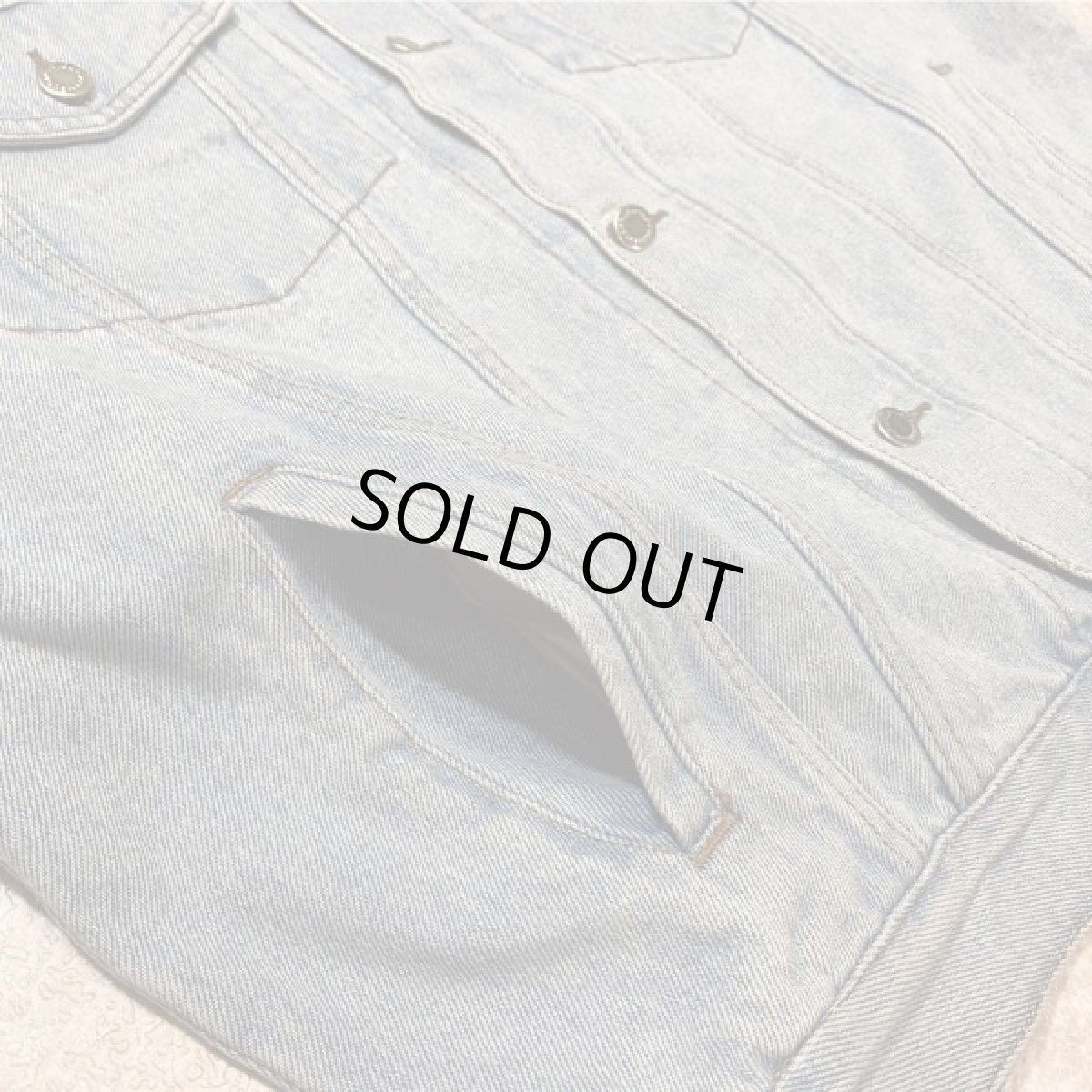 画像6: 「Wrangler HERO(ラングラー ヒーロー)」3rd型 ポケ付き ブリーチ デニム ジャケット (6)