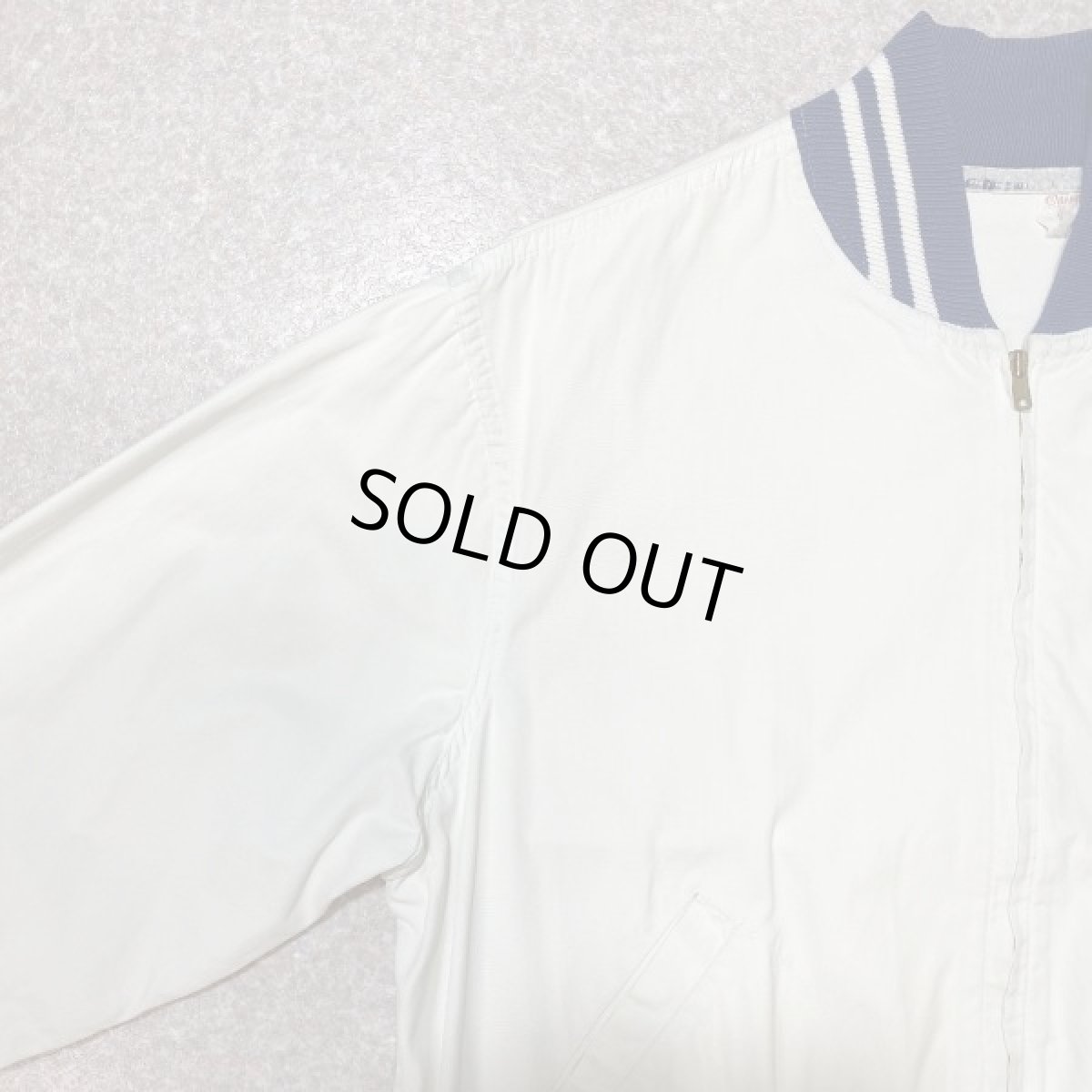 画像2: 「Champion(チャンピオン)」60s ランタグ ランナーズインC TALONジップ ラサールカデッツ LA SALLE CADETS リブブルゾン (2)