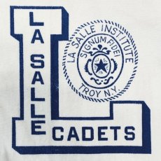 画像7: 「Champion(チャンピオン)」60s ランタグ ランナーズインC TALONジップ ラサールカデッツ LA SALLE CADETS リブブルゾン (7)