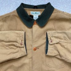 画像2: 「L.L.Bean(エルエルビーン)」XLサイズ 90s USA製 ウールライナー ダック生地 フィールドコート ハンティングジャケット (2)