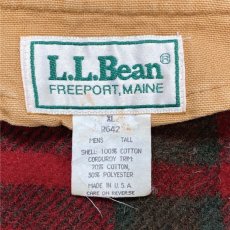 画像8: 「L.L.Bean(エルエルビーン)」XLサイズ 90s USA製 ウールライナー ダック生地 フィールドコート ハンティングジャケット (8)
