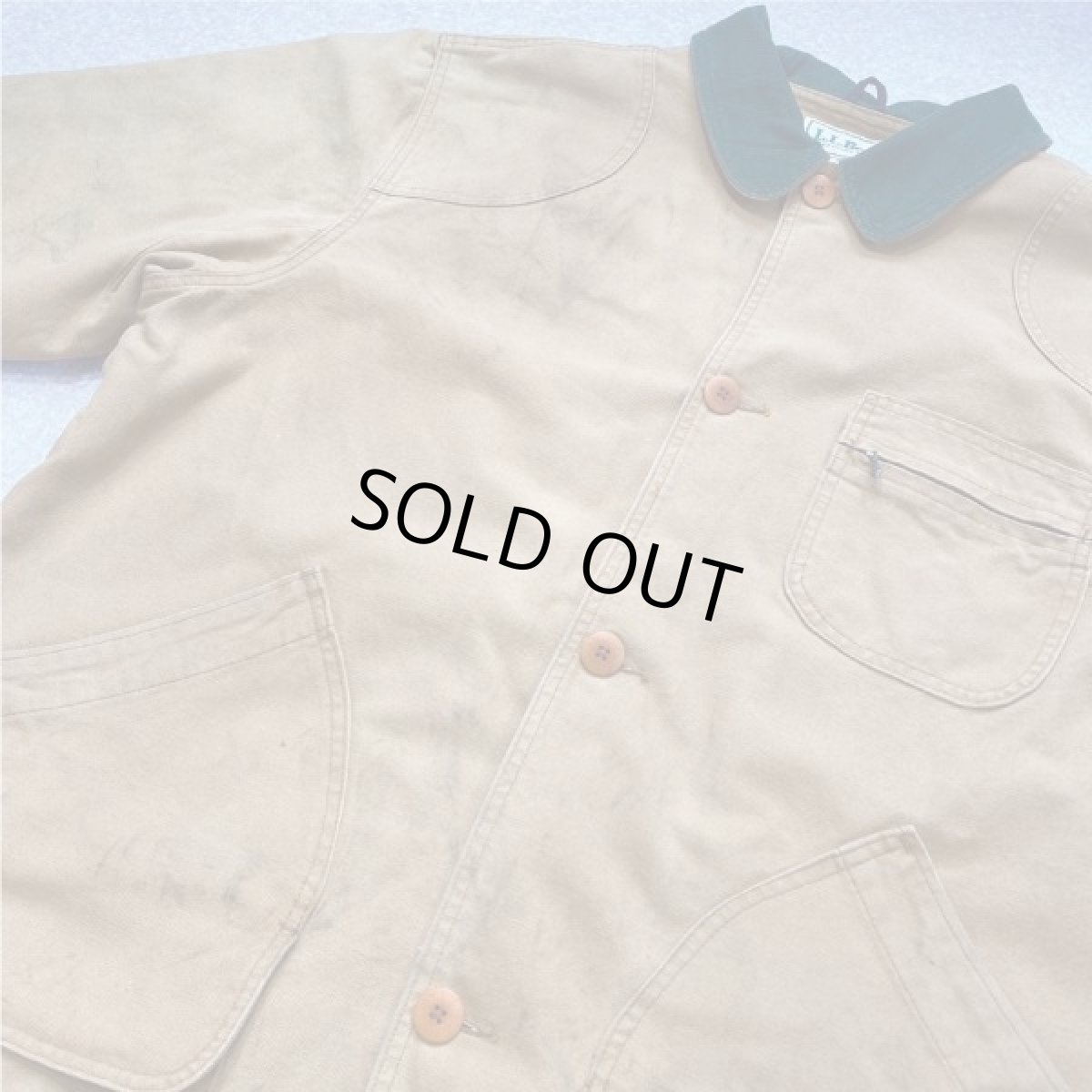 画像15: 「L.L.Bean(エルエルビーン)」XLサイズ 90s USA製 ウールライナー ダック生地 フィールドコート ハンティングジャケット (15)