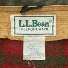 画像8: 「L.L.Bean(エルエルビーン)」 Lサイズ 90s USA製 ウールライナー ダック生地 フィールドコート ハンティングジャケット (8)
