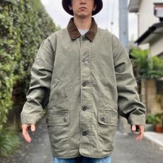 画像16: 「ORVIS(オービス)」 XXL 90s ダック生地 中綿キルティング フィールドコート ハンティングジャケット【送料無料】 (16)