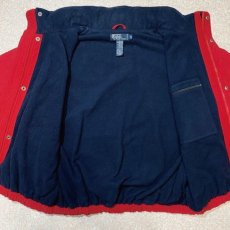 画像9: 「Polo RALPH LAUREN(ポロ ラルフローレン)」90s XLサイズ フリースライニング コットンナイロンジャケット コットンナイロンブルゾン【送料無料】 (9)