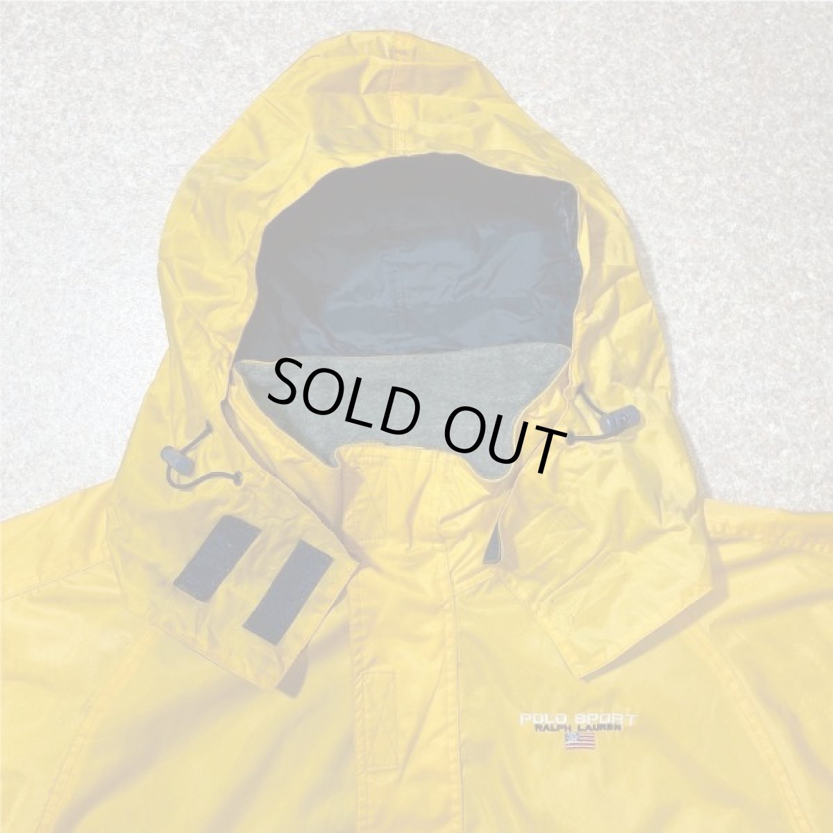 画像3: 「POLO SPORT(ポロスポーツ)」90s XLサイズ フリースライニング ナイロン アノラックジャケット アノラックブルゾン 【送料無料】 (3)