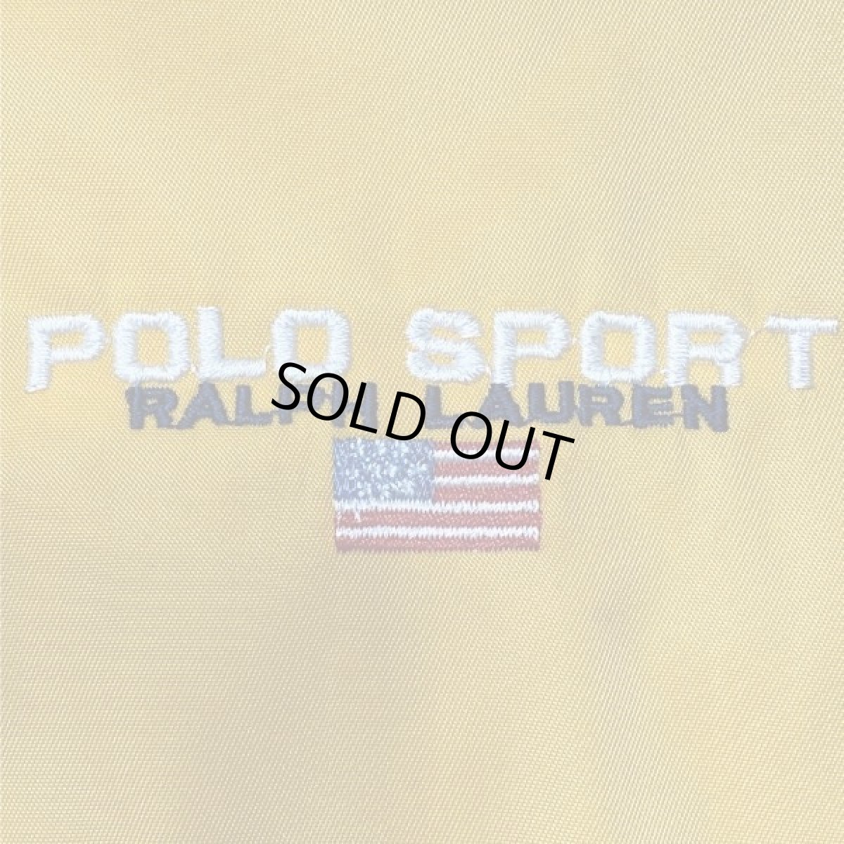 画像8: 「POLO SPORT(ポロスポーツ)」90s XLサイズ フリースライニング ナイロン アノラックジャケット アノラックブルゾン 【送料無料】 (8)