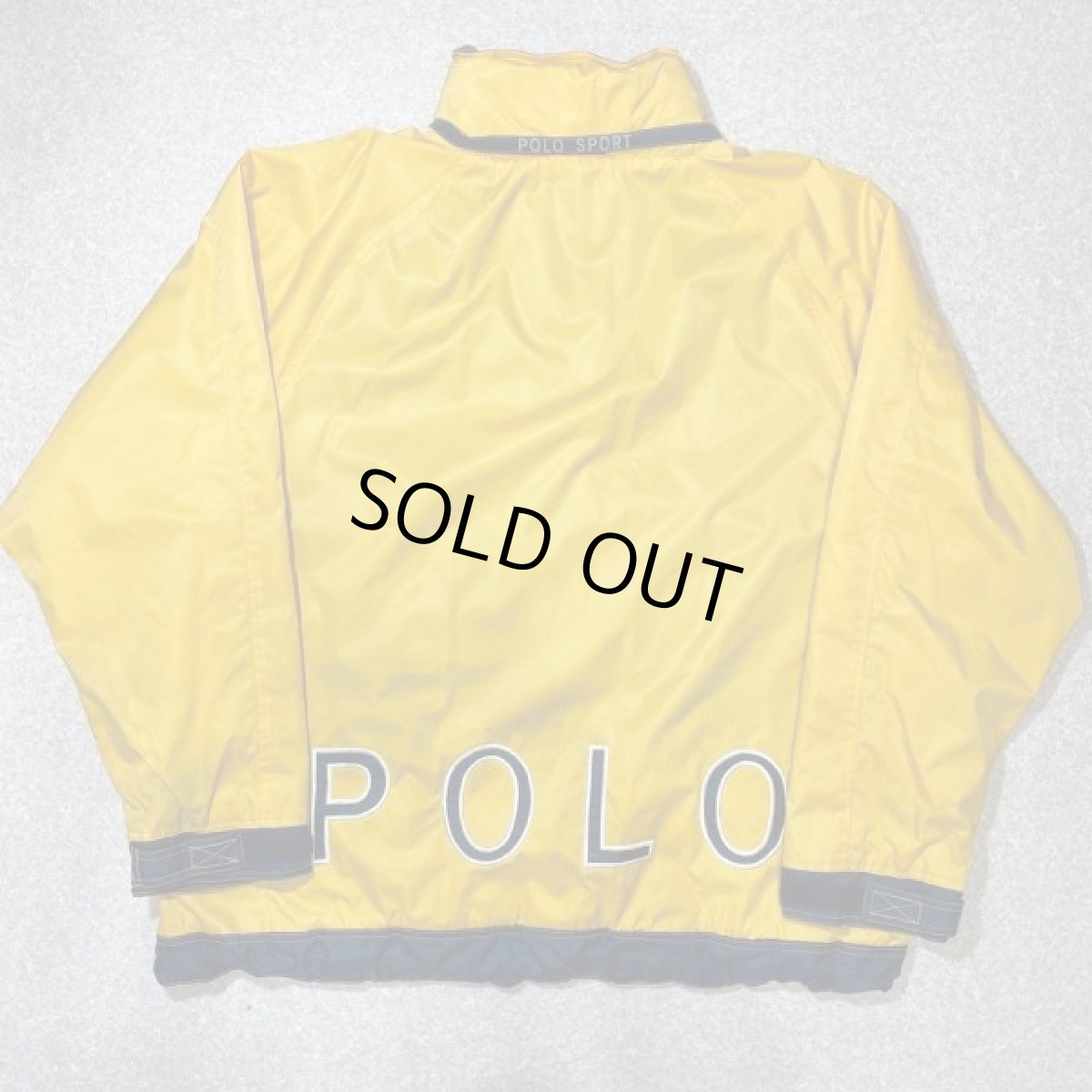 画像9: 「POLO SPORT(ポロスポーツ)」90s XLサイズ フリースライニング ナイロン アノラックジャケット アノラックブルゾン 【送料無料】 (9)