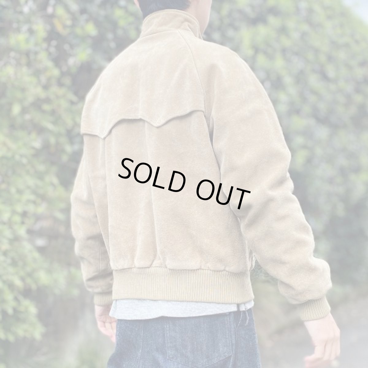 画像19: 「Polo RALPH LAUREN(ポロ ラルフローレン)」90s スウェードレザー ワッペンカスタム スウィングトップ ハリントン スポーツジャケット 【送料無料】 (19)