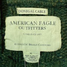 画像6: 「AMERICAN EAGLE OUTFITTERS(アメリカンイーグル アウトフィッターズ)」ドニゴール ケーブル DONEGAL CABLE ネップ モックネックニット (6)