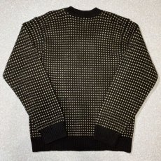 画像6: 「J.Crew(J.クルー)」90s 旧タグ バーズアイ ラムズウール100% Vネック ニット (6)