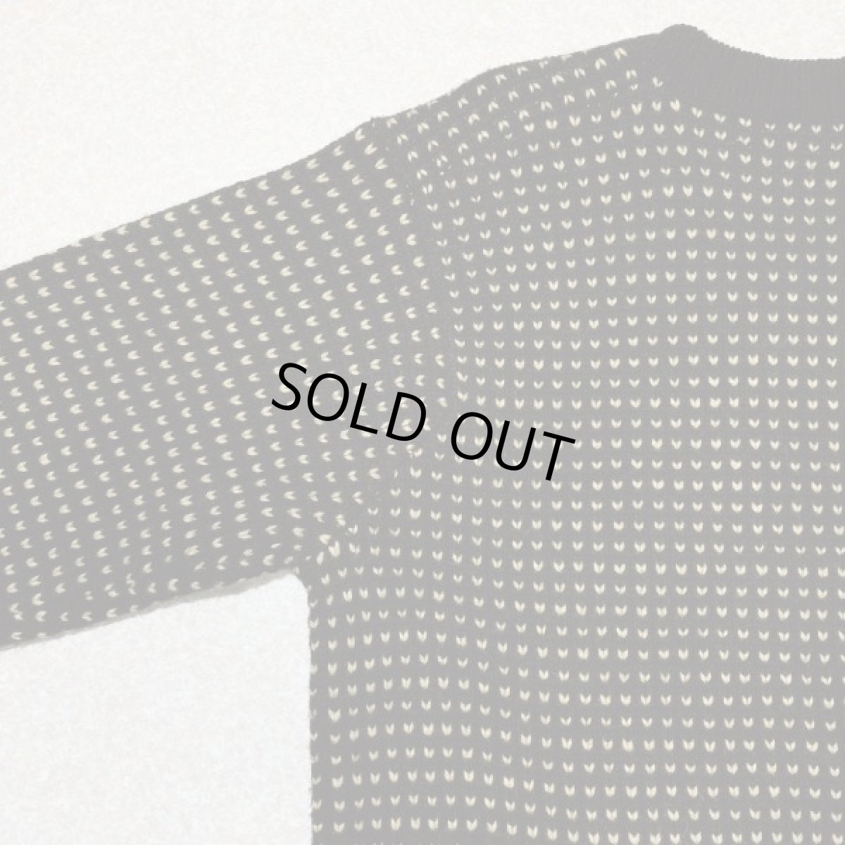 画像7: 「J.Crew(J.クルー)」90s 旧タグ バーズアイ ラムズウール100% Vネック ニット (7)