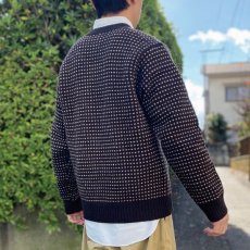 画像19: 「J.Crew(J.クルー)」90s 旧タグ バーズアイ ラムズウール100% Vネック ニット (19)