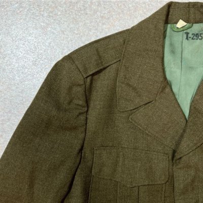 画像1: 「U.S.ARMY(ユー・エス・アーミー)」 40s 50s アイクジャケット ODフィールドジャケット