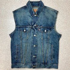 画像1: 「Levi's(リーバイス)」3rdタイプ ジャケット カットオフ デニム ベスト (1)