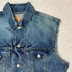 画像4: 「Levi's(リーバイス)」3rdタイプ ジャケット カットオフ デニム ベスト (4)