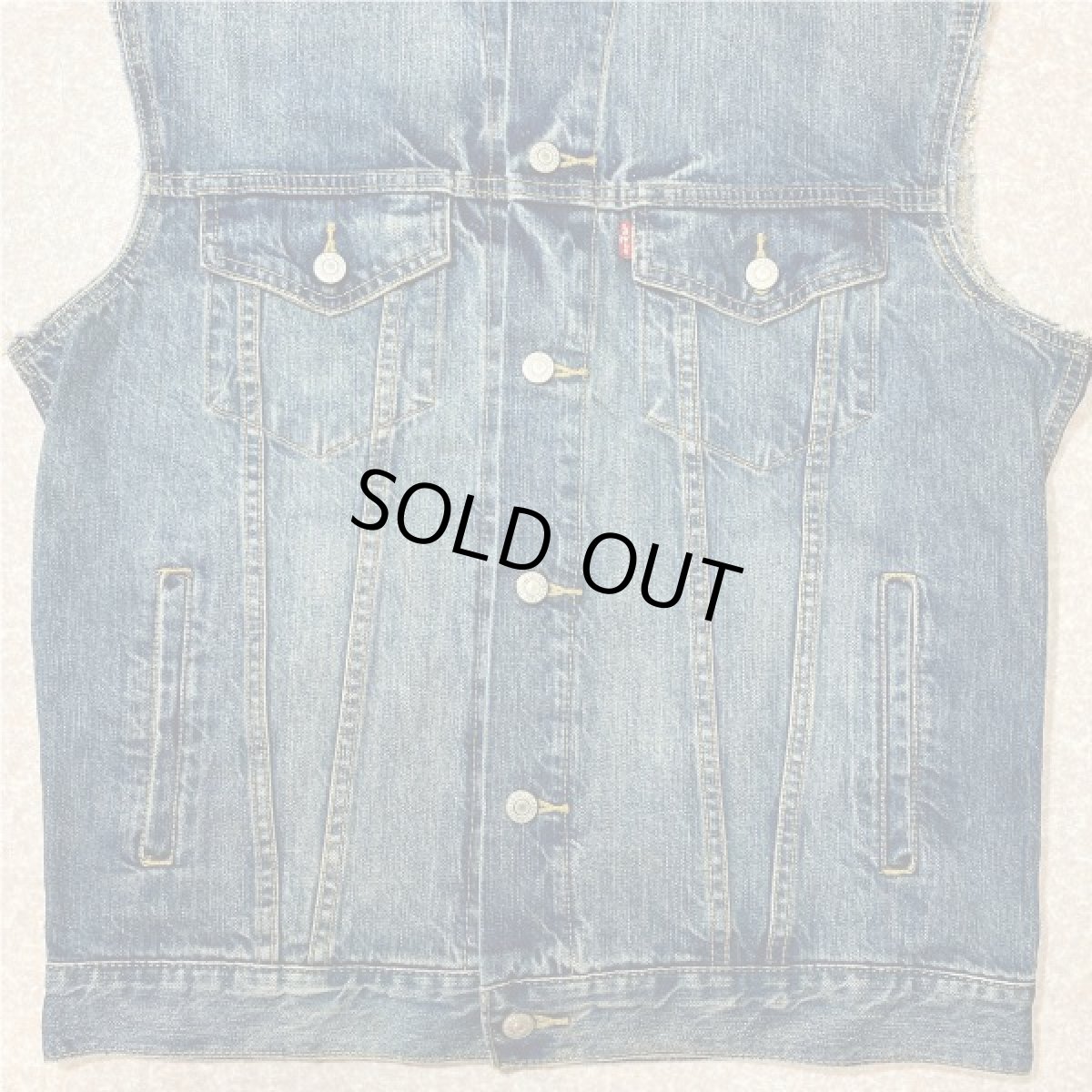 画像5: 「Levi's(リーバイス)」3rdタイプ ジャケット カットオフ デニム ベスト (5)