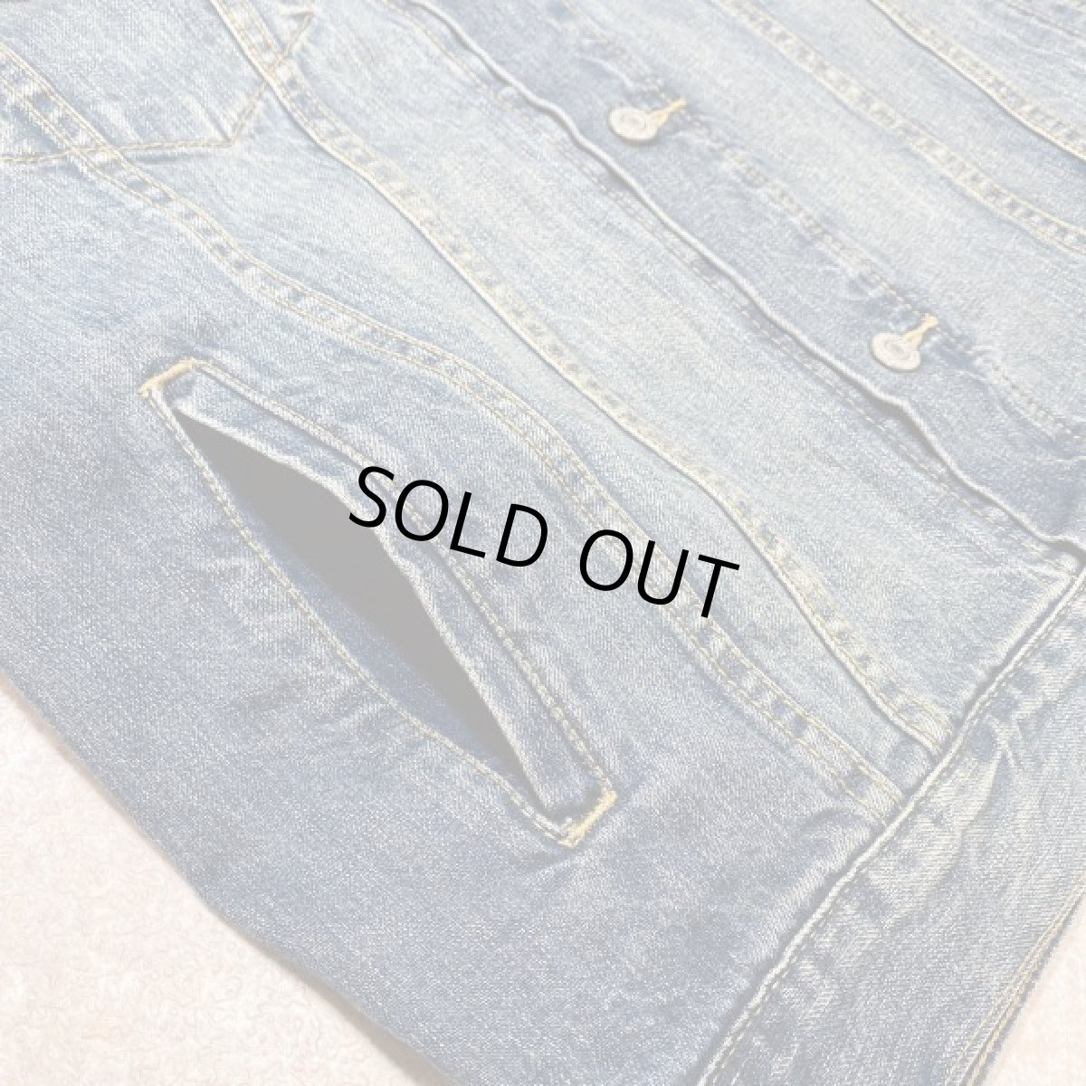 画像6: 「Levi's(リーバイス)」3rdタイプ ジャケット カットオフ デニム ベスト (6)