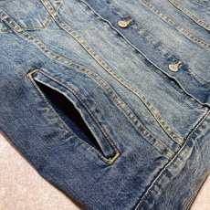 画像6: 「Levi's(リーバイス)」3rdタイプ ジャケット カットオフ デニム ベスト (6)