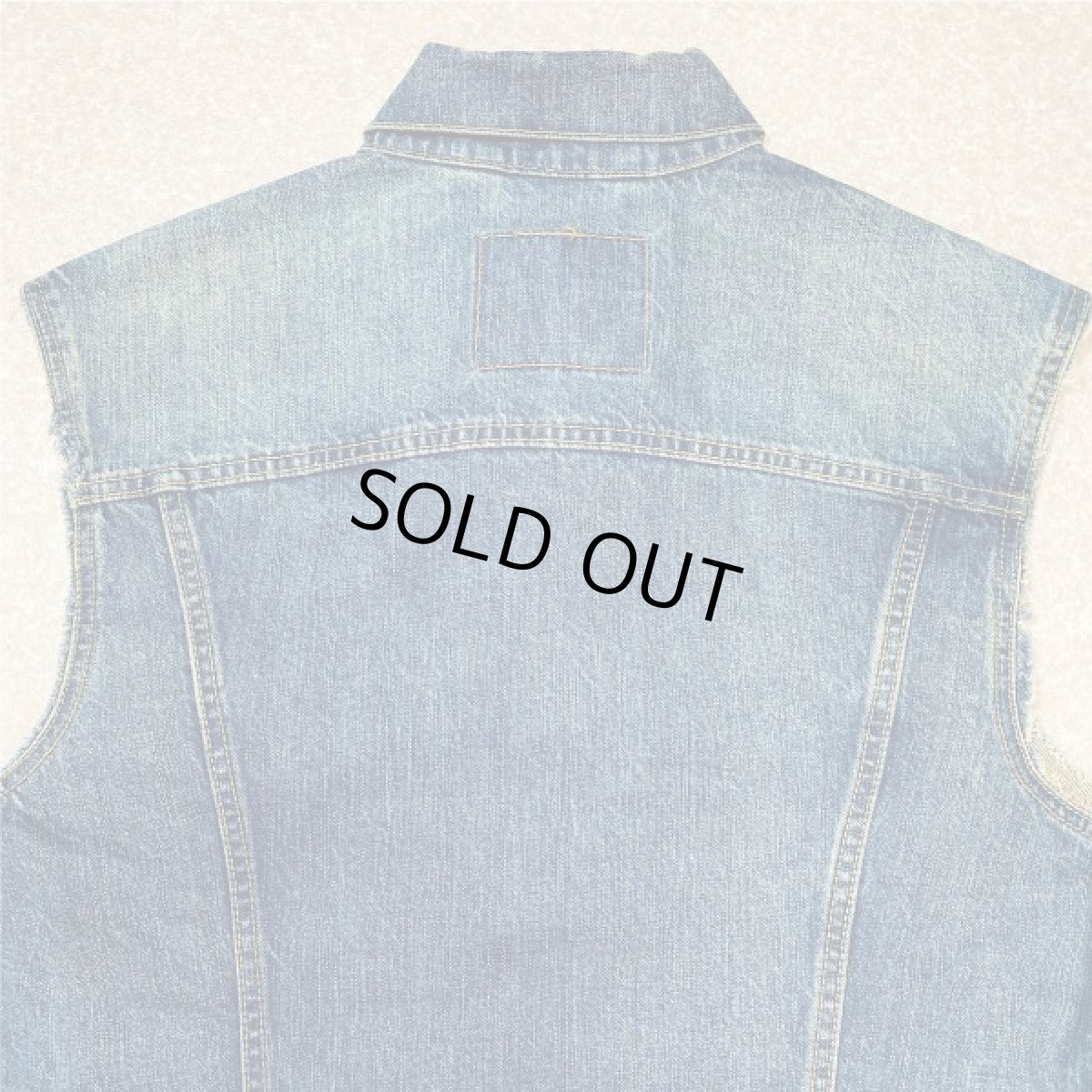 画像13: 「Levi's(リーバイス)」3rdタイプ ジャケット カットオフ デニム ベスト (13)