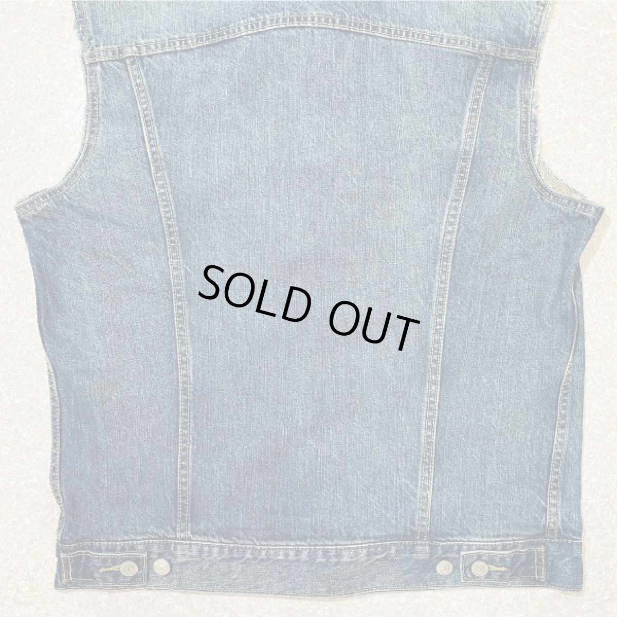 画像14: 「Levi's(リーバイス)」3rdタイプ ジャケット カットオフ デニム ベスト (14)