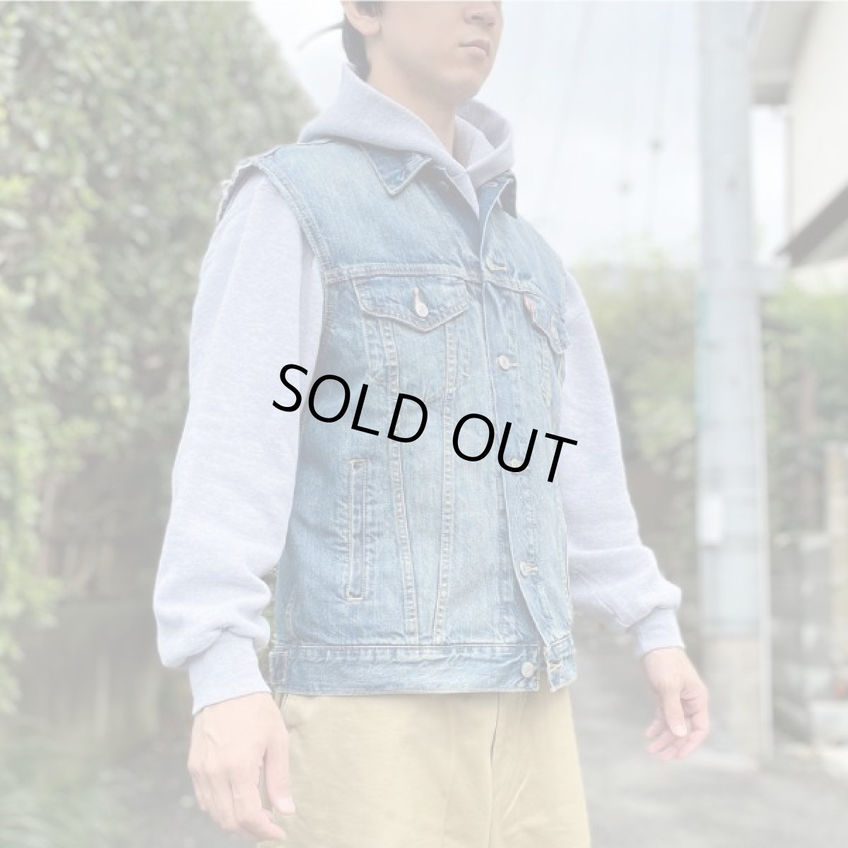 画像17: 「Levi's(リーバイス)」3rdタイプ ジャケット カットオフ デニム ベスト (17)
