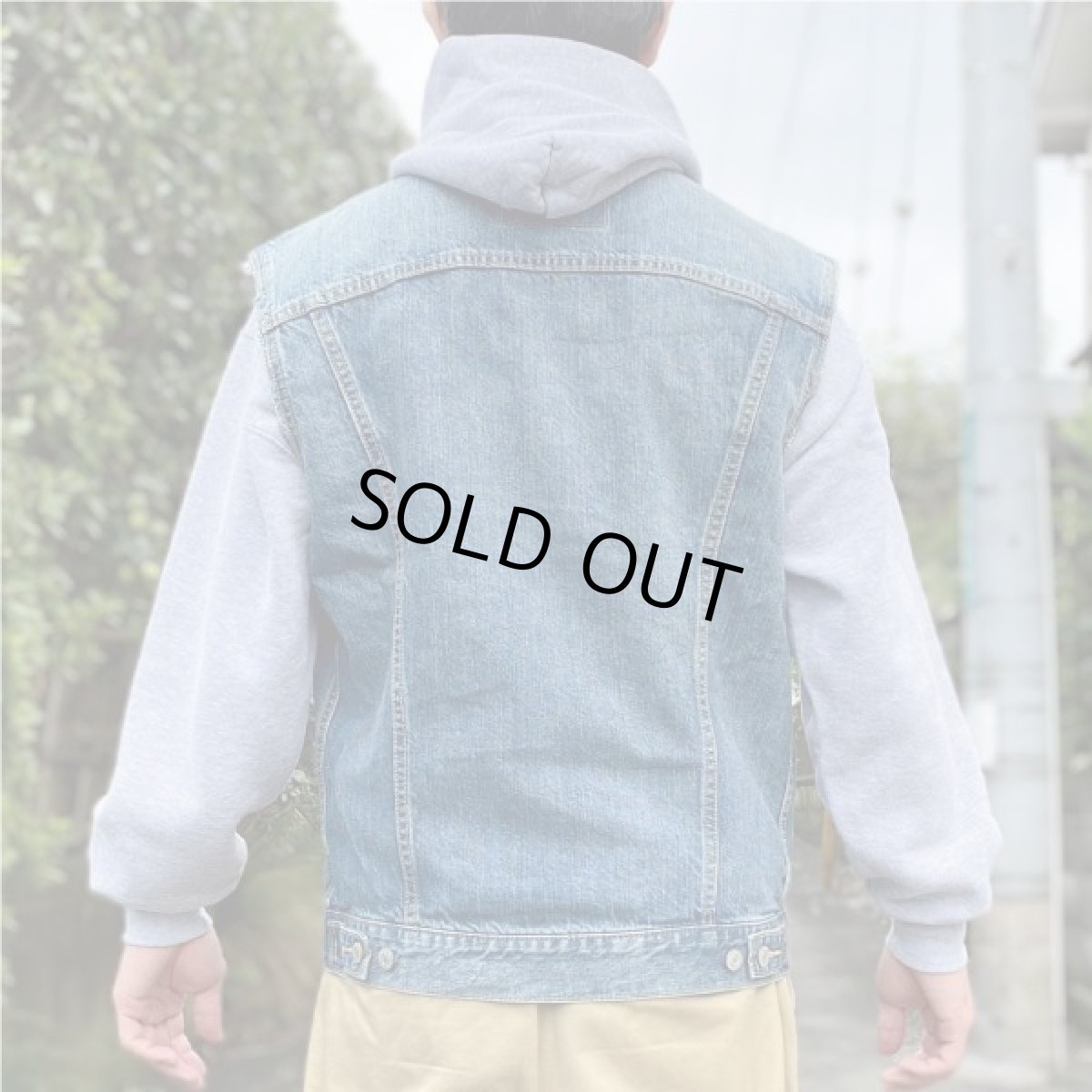 画像20: 「Levi's(リーバイス)」3rdタイプ ジャケット カットオフ デニム ベスト (20)