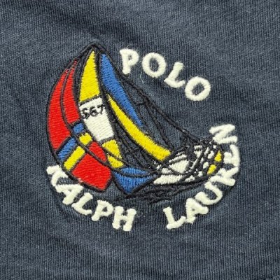 画像1: 「POLO RALPH LAUREN(ポロ ラルフローレン)」ヨット刺繍 レガッタ RL67 ワンポイント 半袖ポロシャツ