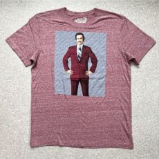 画像1: 「OLD NAVY(オールドネイビー)」Collectabilitees 杢調 ANCHORMAN アンカーマン プリント Tシャツ (1)