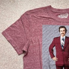 画像2: 「OLD NAVY(オールドネイビー)」Collectabilitees 杢調 ANCHORMAN アンカーマン プリント Tシャツ (2)