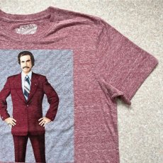 画像4: 「OLD NAVY(オールドネイビー)」Collectabilitees 杢調 ANCHORMAN アンカーマン プリント Tシャツ (4)