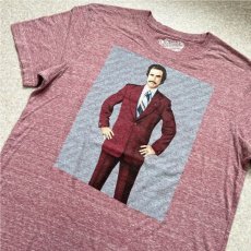 画像15: 「OLD NAVY(オールドネイビー)」Collectabilitees 杢調 ANCHORMAN アンカーマン プリント Tシャツ (15)