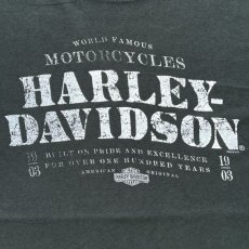 画像6: 「HARLEY-DAVIDSON(ハーレーダビッドソン)」モーターサイクル 両面プリント Tシャツ (6)