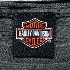 画像7: 「HARLEY-DAVIDSON(ハーレーダビッドソン)」モーターサイクル 両面プリント Tシャツ (7)