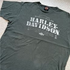 画像15: 「HARLEY-DAVIDSON(ハーレーダビッドソン)」モーターサイクル 両面プリント Tシャツ (15)