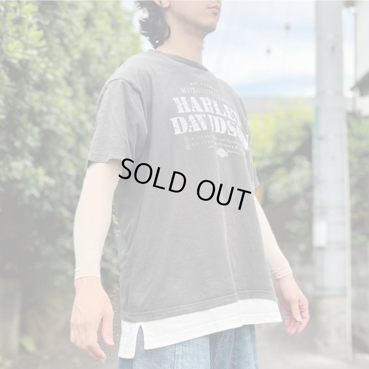 画像17: 「HARLEY-DAVIDSON(ハーレーダビッドソン)」モーターサイクル 両面プリント Tシャツ (17)