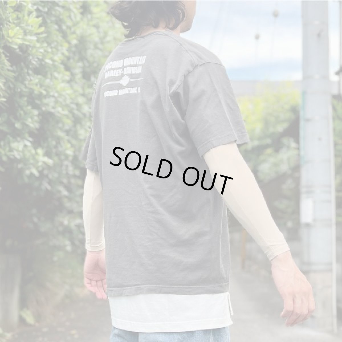 画像19: 「HARLEY-DAVIDSON(ハーレーダビッドソン)」モーターサイクル 両面プリント Tシャツ (19)