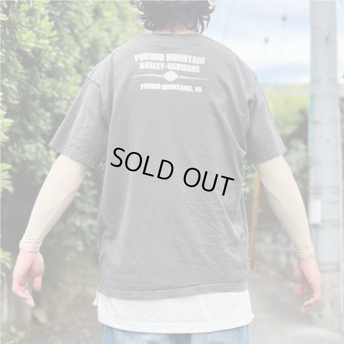 画像20: 「HARLEY-DAVIDSON(ハーレーダビッドソン)」モーターサイクル 両面プリント Tシャツ (20)