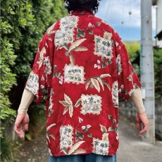 画像20: 「CAMPIA MODA(カンピア モダ)」ボタニカル柄 カヤック XXL レーヨン レギュラーカラー 半袖シャツ (20)