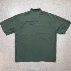 画像10: 「Bamboo Cay(バンブーケイ)」パームツリー刺繍 オープンカラーシャツ 開襟シャツ キューバシャツ (10)