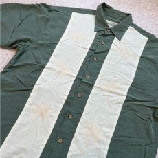 画像15: 「Bamboo Cay(バンブーケイ)」パームツリー刺繍 オープンカラーシャツ 開襟シャツ キューバシャツ (15)