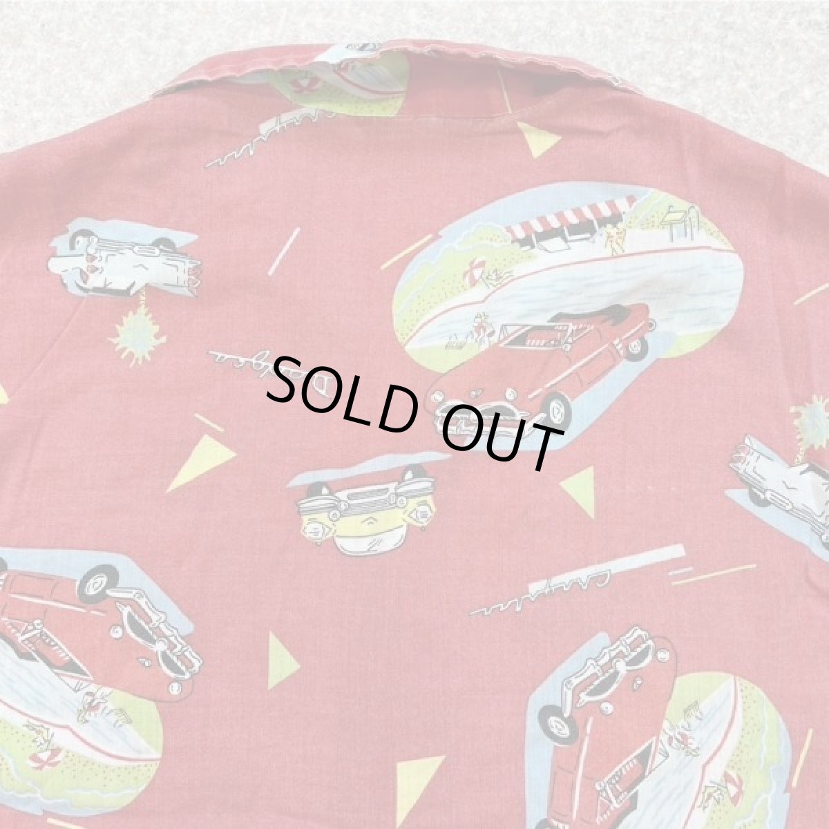 画像12: 「Harwyn(ハーウィン)」車柄 クラシックカー オールドカー キャデラック アロハシャツ 開襟シャツ (12)