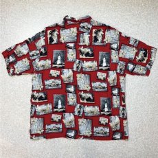 画像10: 「Puritan(ピューリタン)」フォトコラージュ風 レーヨン レギュラーカラー 半袖シャツ (10)