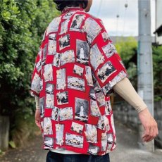 画像19: 「Puritan(ピューリタン)」フォトコラージュ風 レーヨン レギュラーカラー 半袖シャツ (19)