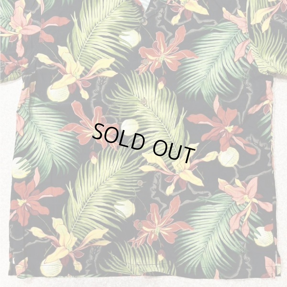 画像5: 「Tommy bahama(トミーバハマ)」ボタニカル柄 シルク100% アロハシャツ 開襟シャツ (5)