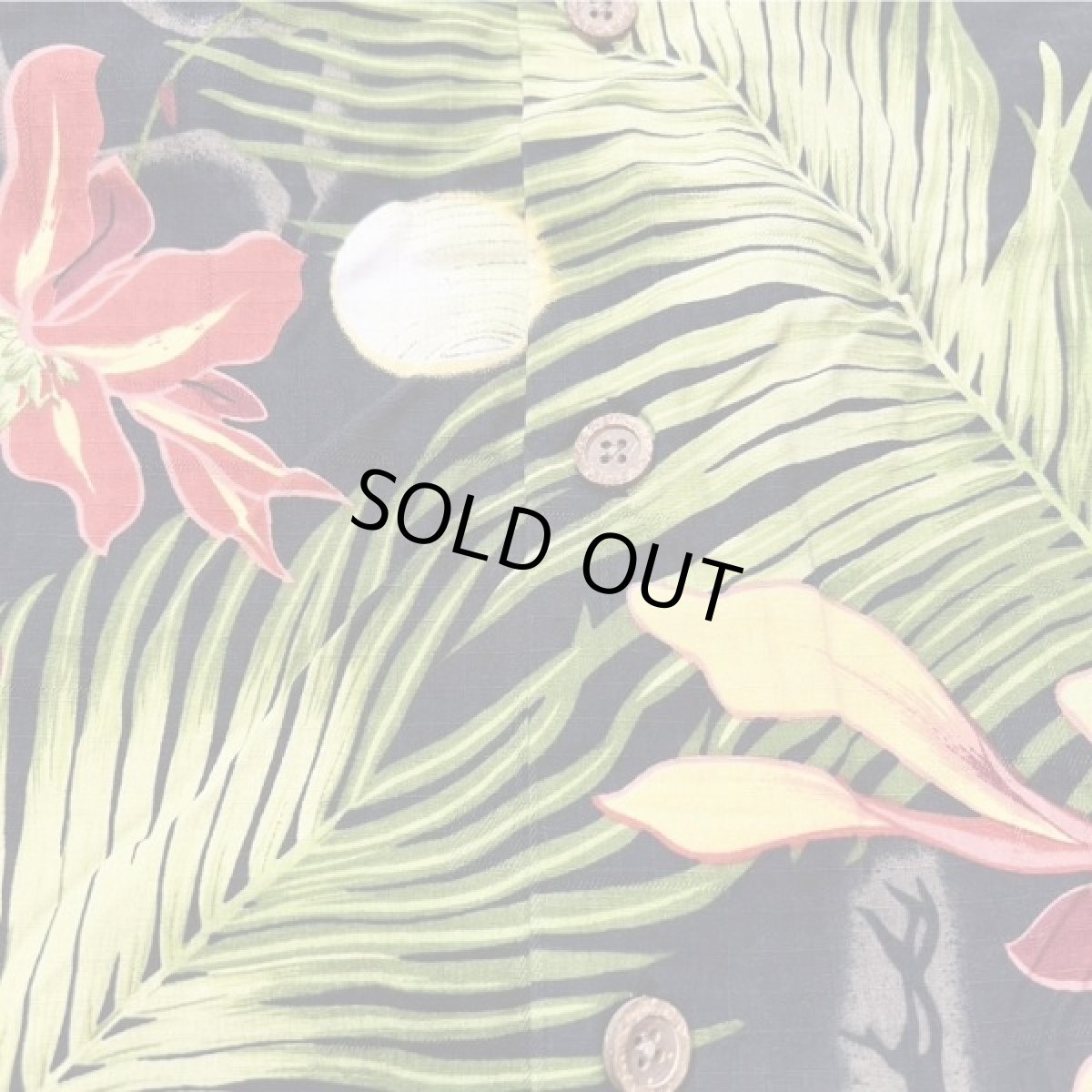 画像9: 「Tommy bahama(トミーバハマ)」ボタニカル柄 シルク100% アロハシャツ 開襟シャツ (9)