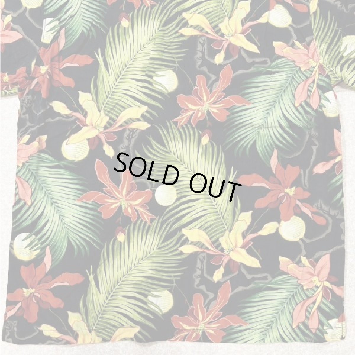 画像15: 「Tommy bahama(トミーバハマ)」ボタニカル柄 シルク100% アロハシャツ 開襟シャツ (15)