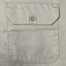 画像6: 「Dickies(ディッキーズ)」574 T/Cツイル カーキ 3XL オーバーサイズ 長袖ワークシャツ (6)