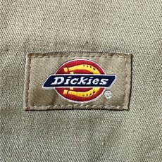 画像8: 「Dickies(ディッキーズ)」574 T/Cツイル カーキ 3XL オーバーサイズ 長袖ワークシャツ (8)