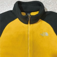 画像3: 「THE NORTH FACE(ザ ノースフェイス)」ラグランスリーブ 2トーン バイカラー ジップ フリース ブルゾン (3)